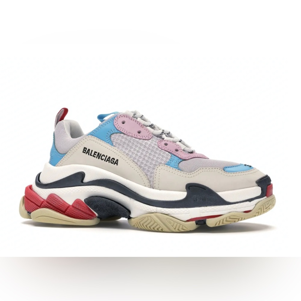 BALENCIAGA TRIPLE S multicolor sneakers/platform running trainers style